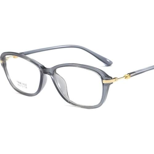 Viodream Plastic Titanium Tr90 Glass Frame Retro Full Women Prescription Eyewear Frames Progressive Glasses Spectacle Frame