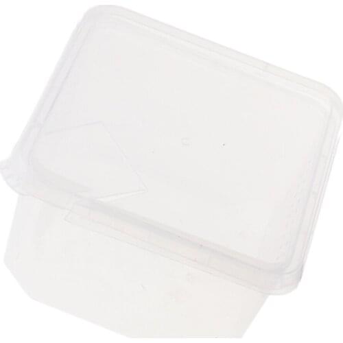 Plastic Insect Spider Habitat Feeding Breeding Box Case Container 12x12x7cm