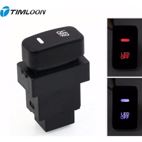 Special Dedicated 12V Car Fog Light Switch Daytime Running Lights Switch Use for Mitsubishi,asx,lancer,outlander,pajero,Fortis