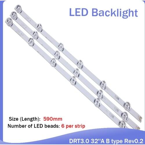 LED backlight for LG innotek drt 3.0 32"_A/B 6916l-1974A 6916L-1975A 6916L-2223A 6916L-2224A UOT 32MB25VQ 32LB561v lv320DUE