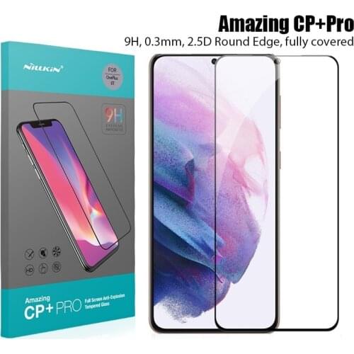 NILLKIN for Samsung S21 Glass Screen Protector CP+ 9H for Samsung Galaxy S21 Plus S21+ Tempered Glass Protector