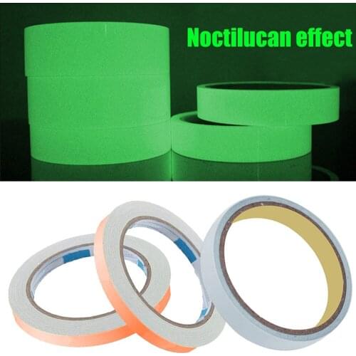1 Roll Luminous Tape Sticker 1.5cm 3 Meter Removable Waterproof Photoluminescent Glow in the Dark Safety Tape MC889