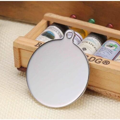 DHL Free Shipping Pet Tags Stainless Steel Dog Name Tags 30MM Round Shape Pet ID Tags Stainless Steel Dog Cat Tags