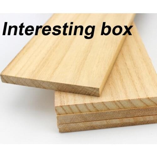 Tong wood board 1/2/3/5 mm solid wood board cabin model material DIY handmade small board