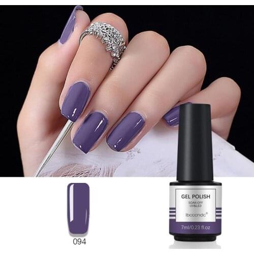 18 Color Nail Gel Semi Permanent Gel Polish UV LED Nail Lacquer Gel Bottle Varnish Soak Off Gel Manicure Art Painting Gule 7ml