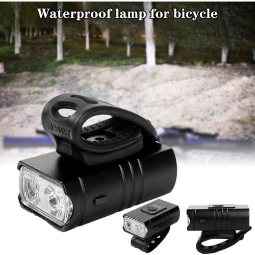 Hot Sale Bike Front Light Super Bright 500/1000 LM USB Rechargeable Headlight IPX-6 Waterproof Bicycle Light for Night Riding