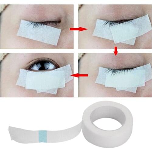 Eyelash Extensions Tools Medical Tape Paper Grafting Eyelashes Lash Eye Pads Roll Patch Papel Seda Blanco Makeup Tools