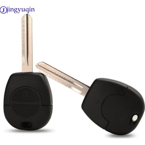Jingyuqin 10pieces/lot 2 Buttons Remote Flip Fob Car Key Shell Cove For Nissan Micra Almera Primera X-Trail Uncut Blade