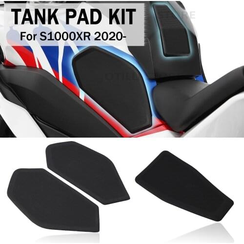 New Accessorie For BMW S1000XR S 1000 XR 2020- Motorcycle side fuel tank pad Tank Pads Protector Stickers Knee Grip Traction Pad