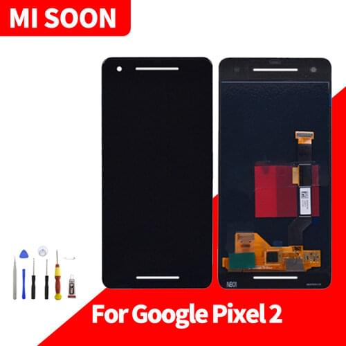 For Google Pixel 2 LCD For Google Pixel 2 Display LCD Screen Touch Digitizer Assembly Pixel 2 Lcd with Disassembly tools