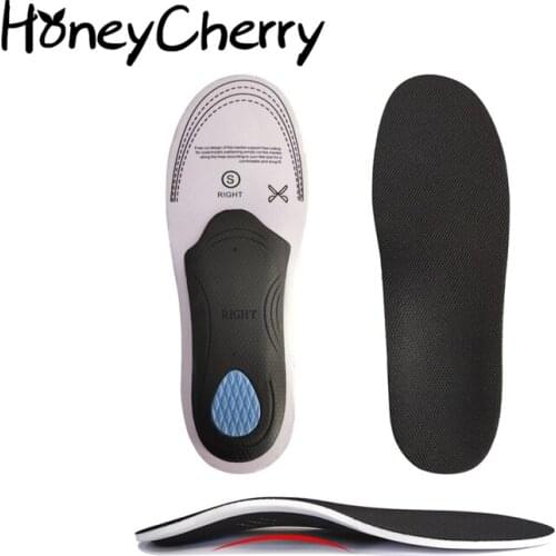 Orthopedic Insoles Flat Feet Inner and Outer Characters Orthopedic Arch Supports Men and Women Sports Insoles Shoe Pad
