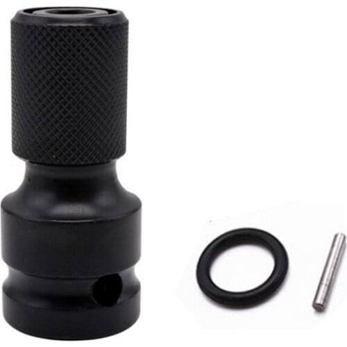 Durable 1/2" Square To 1/4" Hex Ratchet Socket Wrench Socket Adapter Spanner Set Drive Converter Impact Tool