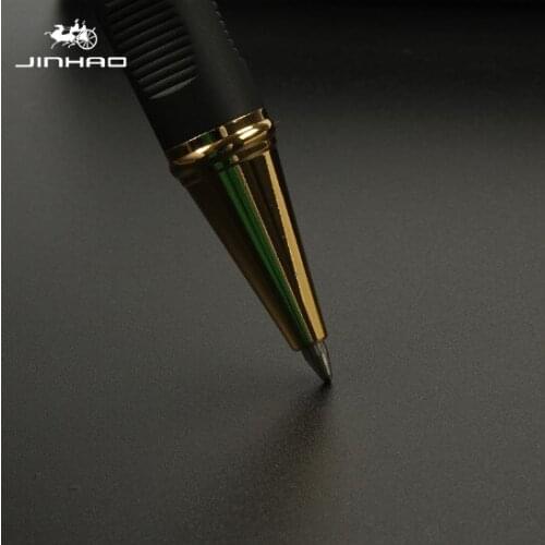 1Pcs Jinhao X450 Smooth Writing Roller ball Pen with 0.7 mm Black Refill High Quality Metal Ink Pens for Student Office Supplies