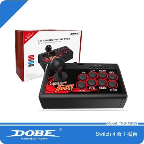 TNS-19059 4in1 Arcade Fighting Joystick Compatible with Switch/PS3/PC/Android