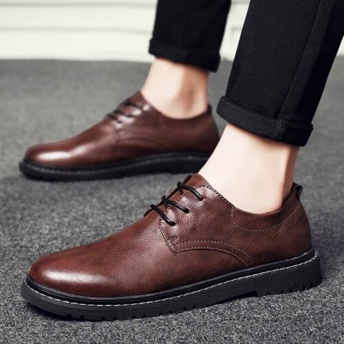 Men Loafers shoes Genuine Leather Moccasins lace up Mens Casual Shoes outdoor dress party loafers Male Flats Moccasin Shoes