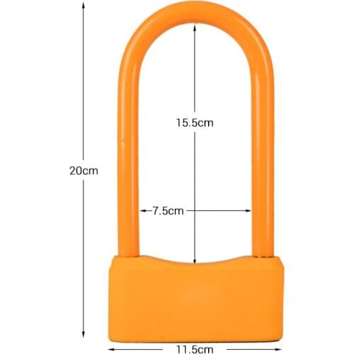 U-Type Fingerprint Lock Car Lock Bicycle Motorcycle Electric Car Anti-Theft Fingerprint Lock