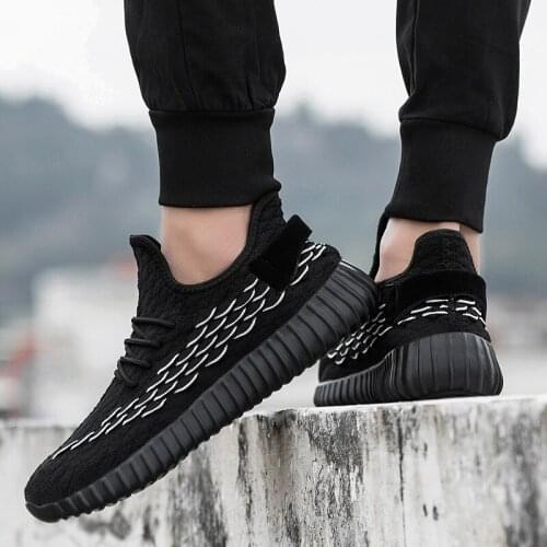 Of shockproof leisure sport hombre male mens zapatos 2020 knitting sports hot Fashion fashion Shoes shoes Sneakers Casual work