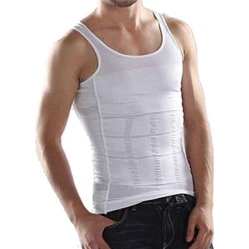 Slimming vest Mens Slimming Underwear Body Shaper Waist Cincher Corset Men Shaper Vest Body Slimming Tummy Belly Body Shapewear