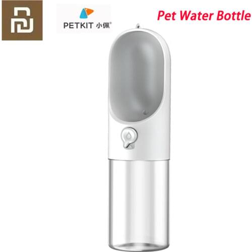 Xiaomi PETKIT Portable Pet Water Bottle Cup 300/400ML Dogs Travel Puppy Cat Drinking Bowl Outdoor Pet Water Dispenser Feeder