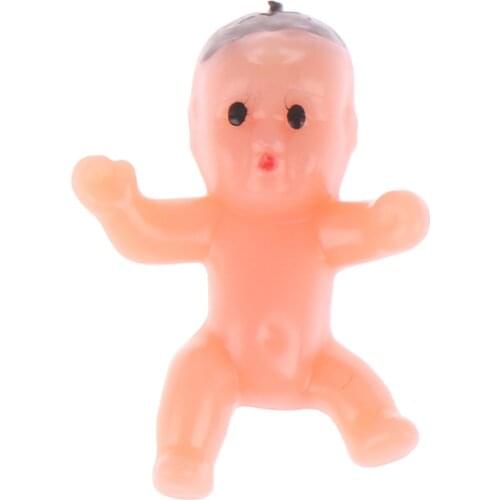 10/20/60Pcs 1inch mini plastic baby kids