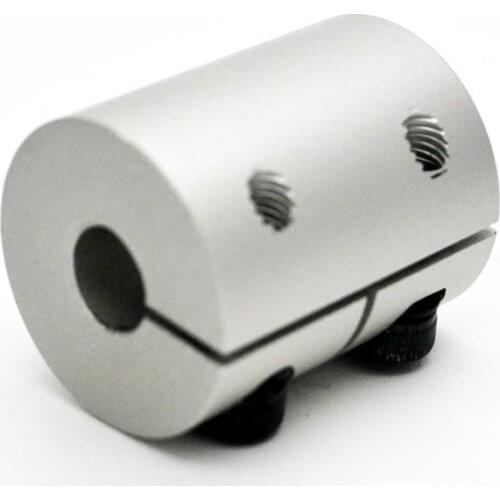 6.35x10mm Rigid Shaft Coupler Clamp High Quality 5Pcs Stepper Servo Motor Coupling D25 L30 CNC Mill