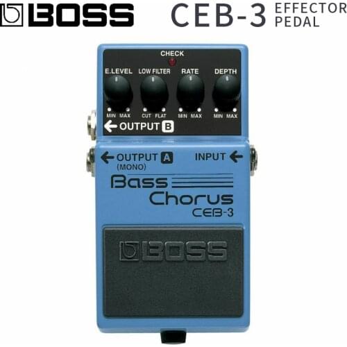 BOSS CEB-3 Bass Chorus Pink label Guitar effect pedal