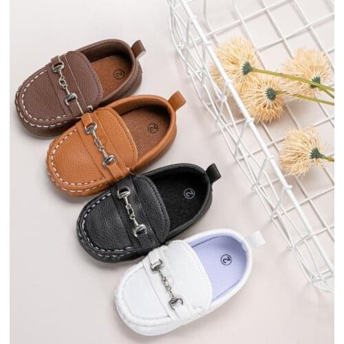 KIDSUN 2021 New Baby Shoes Girls Boys Casual Shoes Leather Cotton Non-slip Soft-sole Infant Toddler First Walkers 3-colors 0-18M