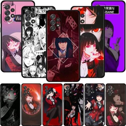 Case For Samsung Galaxy A72 A71 A52 A51 A42 A41 A32 A31 A22 A21s A12 A11 A02 A02s A01 Cover Shell Fundas Anime Kakegurui Jabami