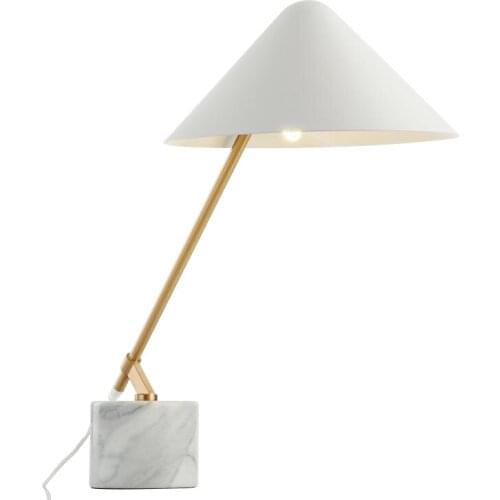 Designer Creative Art Decorative Table Lamp G9 Led Desk Lights Marble Base Model/Living Room Exhibition Hall Bedroom Bedside Bar