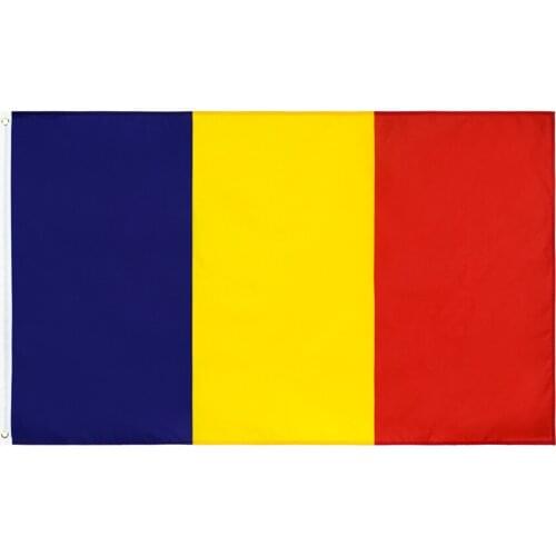 Xiangying 90x150cm blue yellow red ro rou Romania flag
