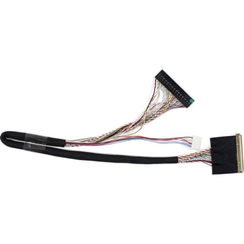 LVDS CABLE IPEX 20445-050E 50P 2ch 8bit for B101UAN01 B10AUAN02 B101UAT02 LCD