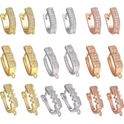 Juya Womens Earring Supplies Decorative Luxury Creative Basic Earring Hooks Accessories For Fashion Earring Jewelry Making