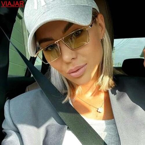 2021 Samll Rectangle Sunglasses Womens Fashion Trendy Square Women Sun Glasses Metal Frame Shades Mens Female Eyewear UV400
