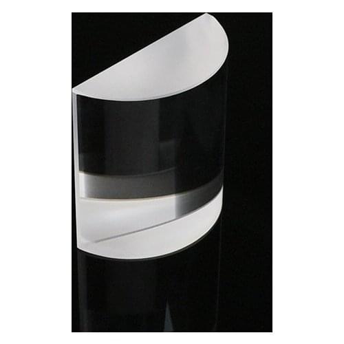 Custom 53*50.8*21.26 mm Plano-Convex Aspheric cylindrical lens K9 optical glass lenses for Spectroscopy