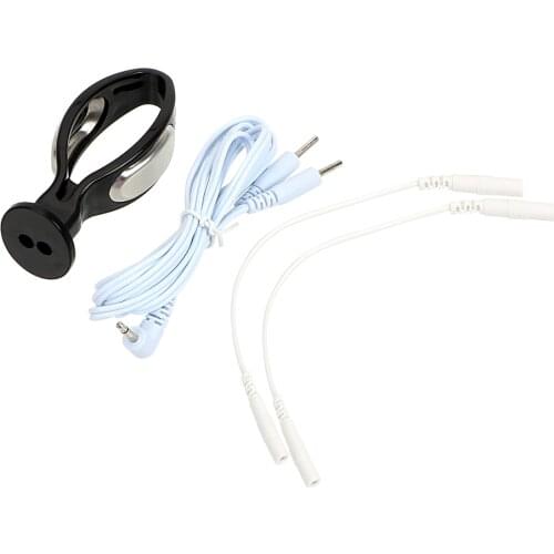 Electric Shock Erotic Anal Plug Female Masturbation Sex Toys for Women Prostate Massage