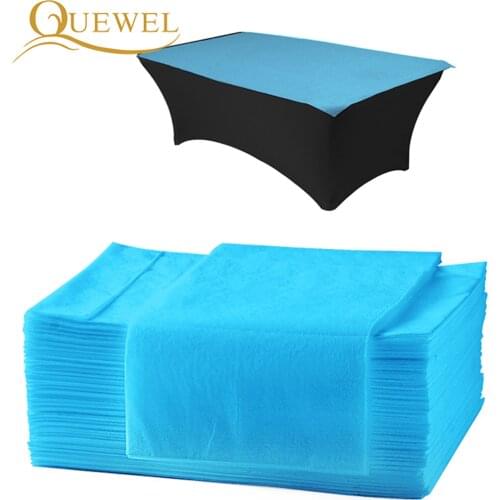 Quewel 5/10/20Pcs Beauty Sheets Disposable Eyelash Extensions Grafting Salon Bed Cover Breathable Non-woven Travel 180x80CM