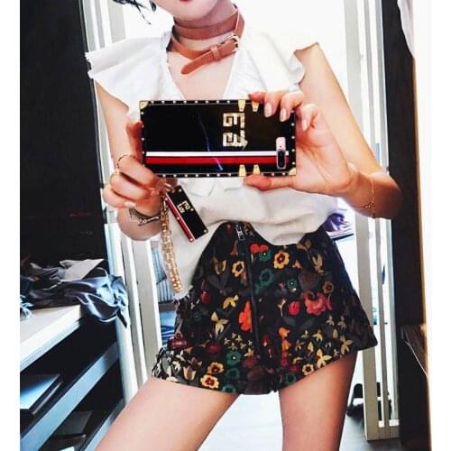 Luxury Fashion Brand Square high quality Phone Case For iPhone 12 11 Pro X XS Max XR 8 Plus Samsung Note 20 S21 Plus Ultra Cover