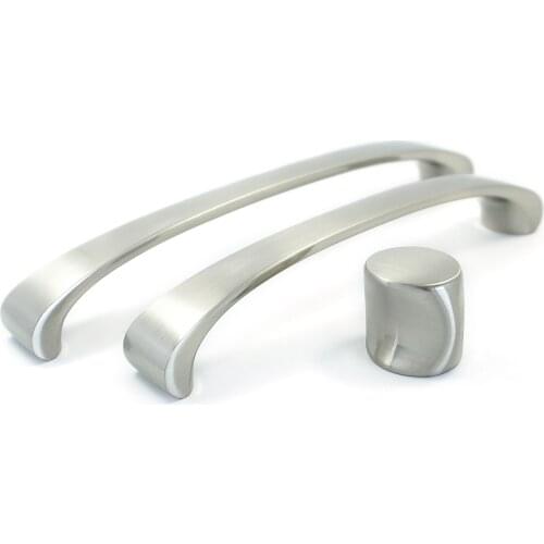 MFYS 3.78'' 5'' 6.3'' Cabinet Drawer Pulls Handles Zinc Alloy Silver Dresser Closet Knobs Kitchen Cupboard Door Pull Hardware