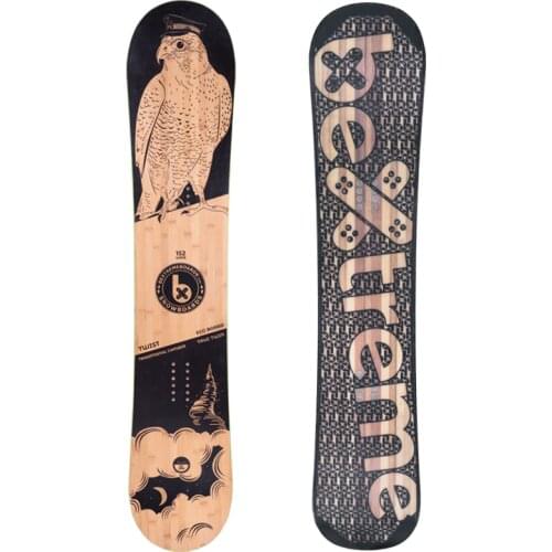 Table Snowboard Freestyle and Freeride Twist BeXtreme 2021. Snow for man and woman made of Bambu. Measures 152, 157 and 160cm