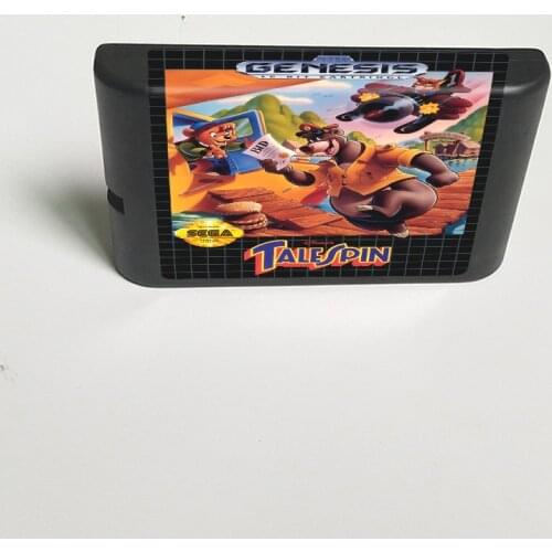 Talespin - 16 Bit MD Game Card for Sega Megadrive Genesis Video Game Console Cartridge
