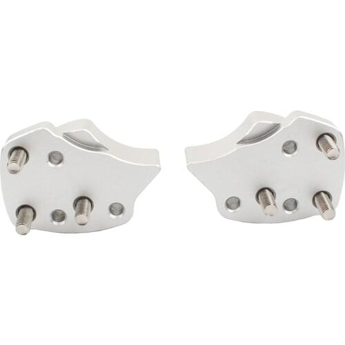 Motorcycle Handlebar Risers Clamps, Universal Handle Bars Mount Clamp Fit for Yamaha ATV Dirt Bike