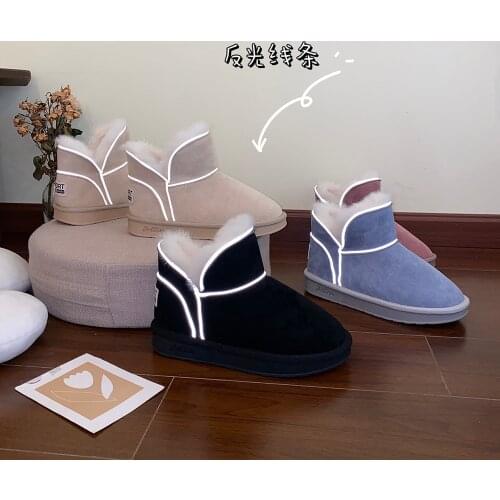 Womens Boots Autumn Shoes Round Toe Chelsea Boots-Women Lolita Ladies Rubber Mid Calf Rock Black Low Mid-Calf 2021 Hoof Heels