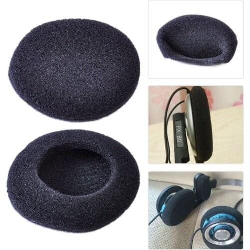 10Pcs 50mm Soft Sponge Headband Headphone Pad Cushion Headset Cover Replacement
