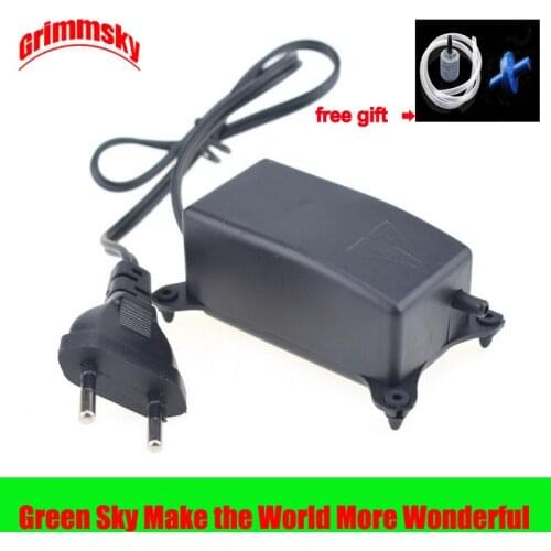 2W EU Plug Flow 1.2L/Min Fish Tank Oxygen Increasing High Performance Noiseless Small Ultra Silent Aquarium Air Pump 220v
