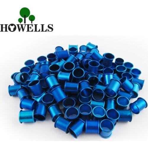 300 pcs Pigeons Identification Race Birds Aluminium Foot Ring 8mm Pigeons Carry Tools Quail Parrot Ring Bird Feeding Pigeons To