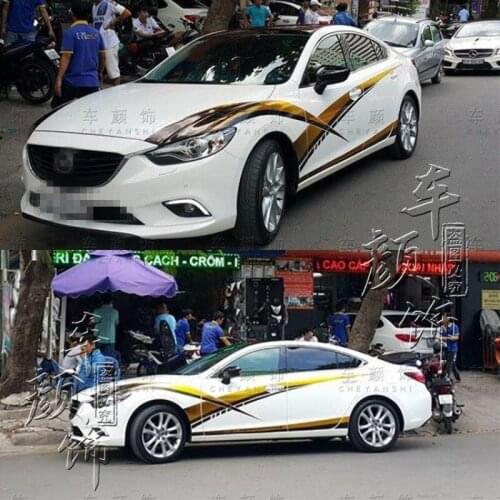 Car stickers FOR Mazda 3 body custom sports fashion appearance creative decals