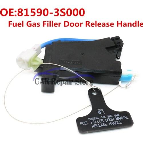 Car Part GENUINE OEM 815903S000 81590-3S000 For Sonata 2009-2015 2.4L Fuel Filler Door Manual Release Handle Opener Actuator