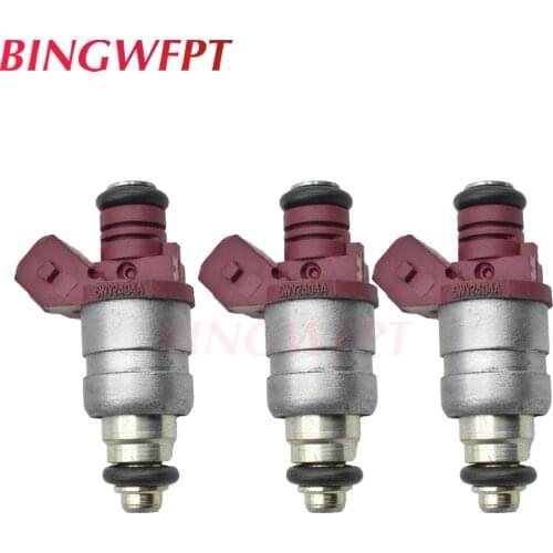 3PCS Fuel Injectors Nozzle For Benzine Siemens Injectoren Chery QQ0.8 OEM# 5WY2404A 5WY 240 4A
