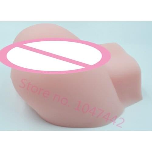 Mini 3D Beautiful Realistic Ass Sex dolls, Male Masturbator Silicone ass Vagina real pussy anal Hip Ass masturbator Sex product