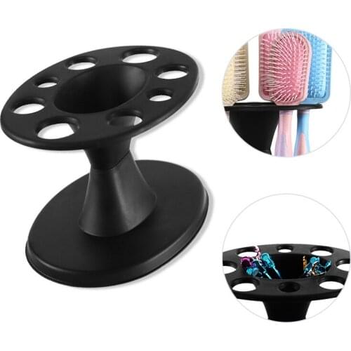 1Pcs Salon Barber Comb PP Storage Stand For Hairdressing Combs Brushes Scissors Iron Roll Organizer Rack Hair Styling Holder